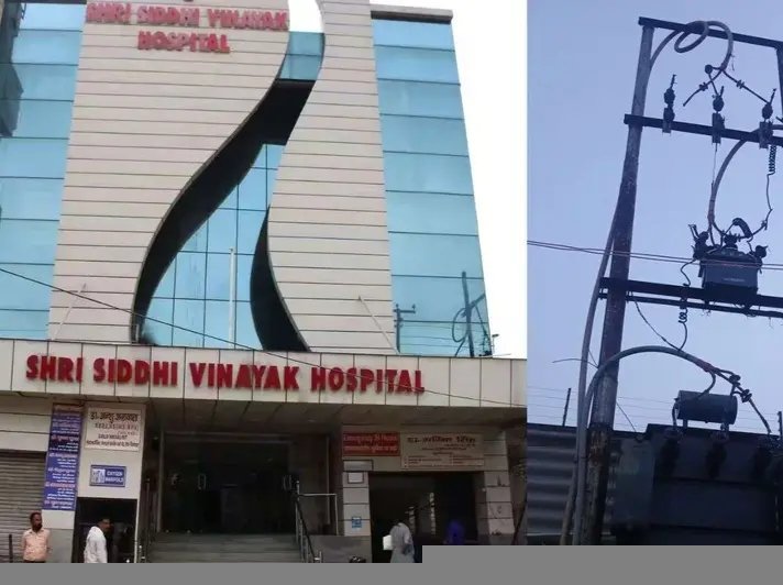 सिद्धिविनायक हॉस्पिटल के मीटर चैंबर में फाल्ट से सिविल लाइंस की बिजली गुल, सात घंटे बाद बहाल हुई आपूर्ति  बरेली। शहर के पॉश इलाके सिविल लाइंस में गुरुवार को सिद्धिविनायक हॉस्पिटल परिसर स्थित मीटर चैंबर में भूमिगत विद्युत लाइन में आए आंतरिक फाल्ट ने बिजली व्यवस्था को बुरी तरह प्रभावित कर दिया। सुबह क