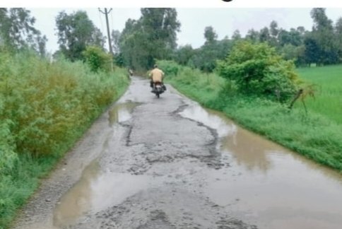फतेहगंज पूर्वी: सड़क नहीं, हादसों का रास्ता बना शिवपुरी-रघोली मार्ग बरेली/फतेहगंज पूर्वी। फतेहगंज पूर्वी क्षेत्र का शिवपुरी-रघोली मार्ग बदहाल स्थिति में पहुंच चुका है। सड़क की कोलतार की परत लगभग पूरी तरह उखड़ गई है और जगह-जगह गहरे गड्ढे बन गए हैं। बरसात के कारण इन गड्ढों में पानी भर जाने से उनकी गहर